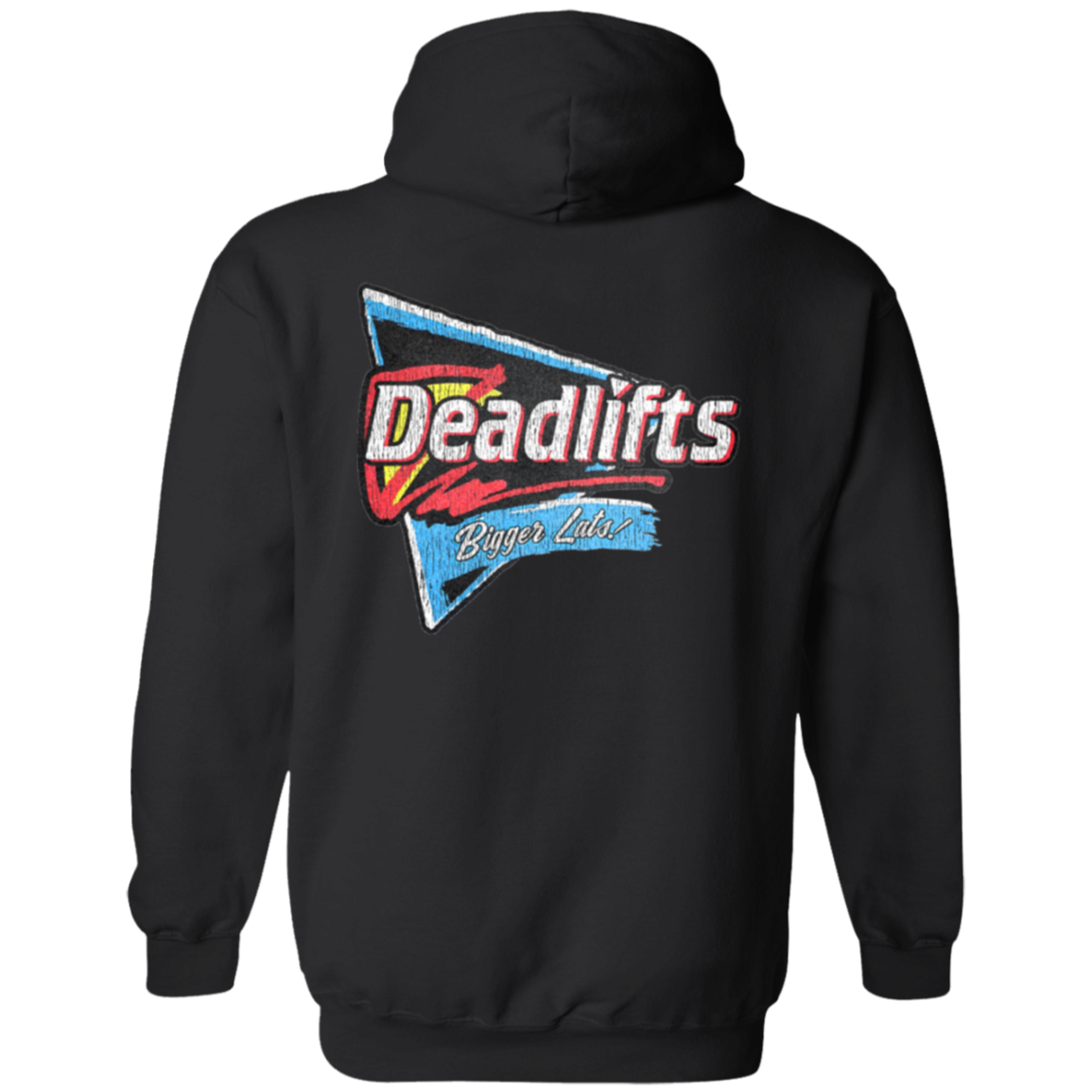 DEADLIFTS: BIGGER LATS! 2-Sided Zip-Up Hoodie