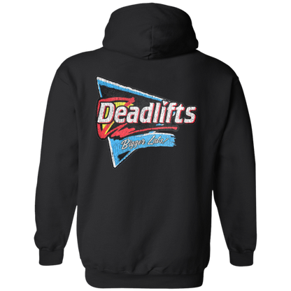 DEADLIFTS: BIGGER LATS! 2-Sided Zip-Up Hoodie