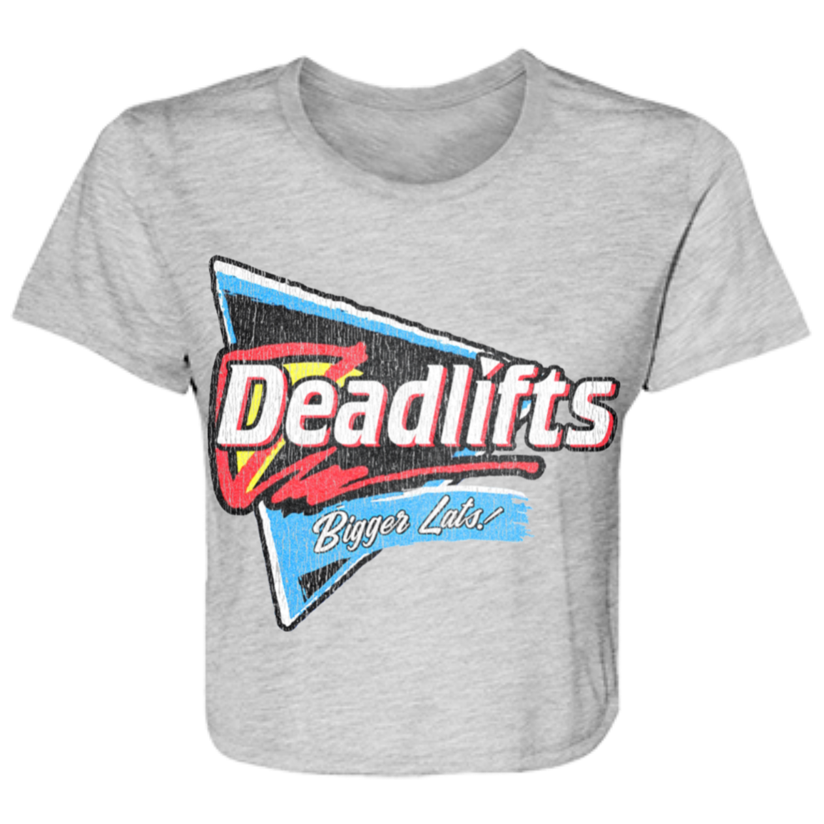 DEADLIFTS: BIGGER LATS! Womens' Crop Top