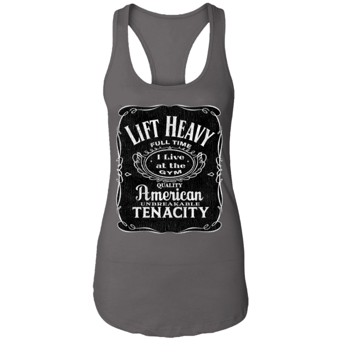 LIFT HEAVY Womens' Racerback Tank