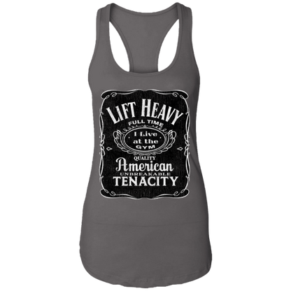 LIFT HEAVY Womens' Racerback Tank