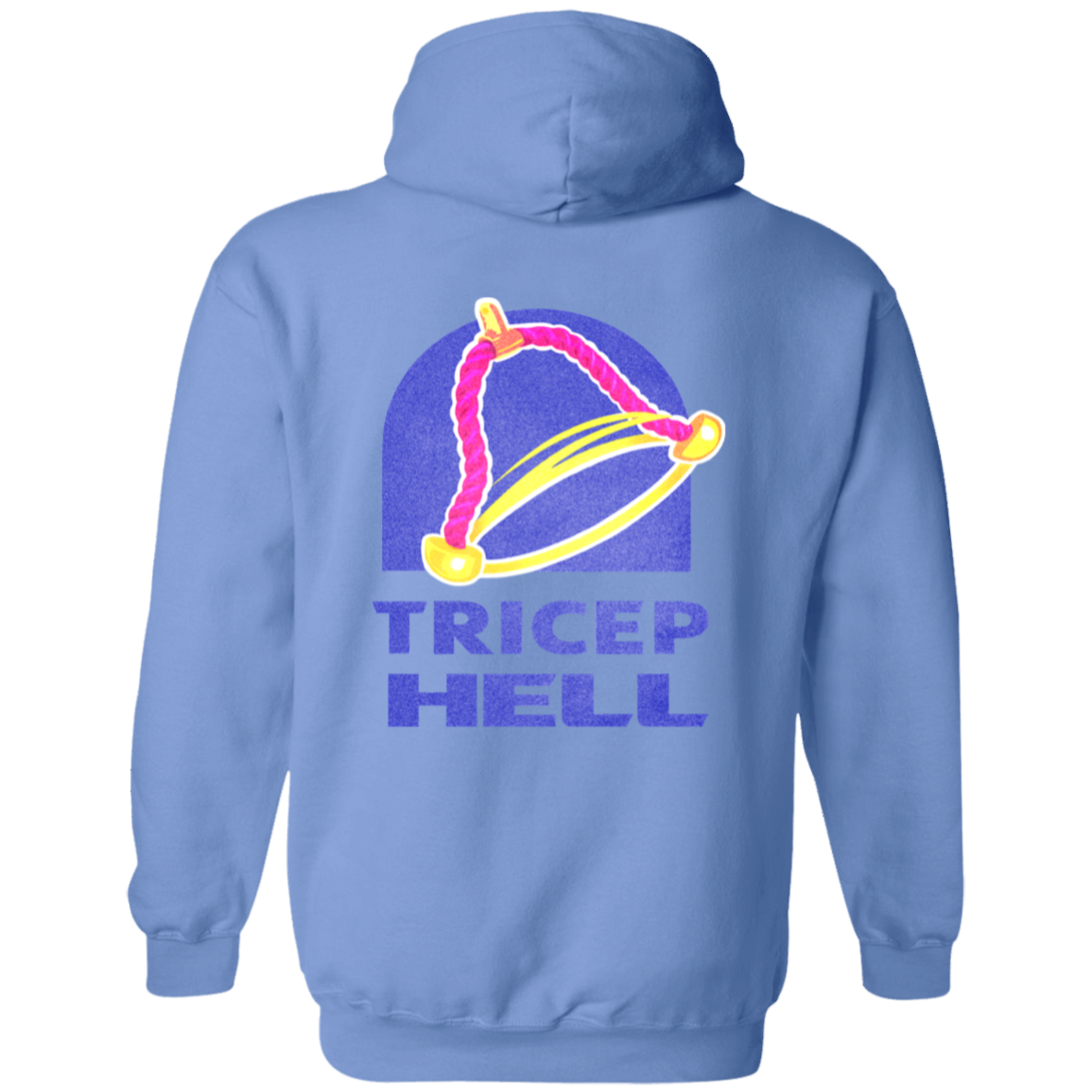 TRICEP HELL 2-Sided Zip-Up Hoodie