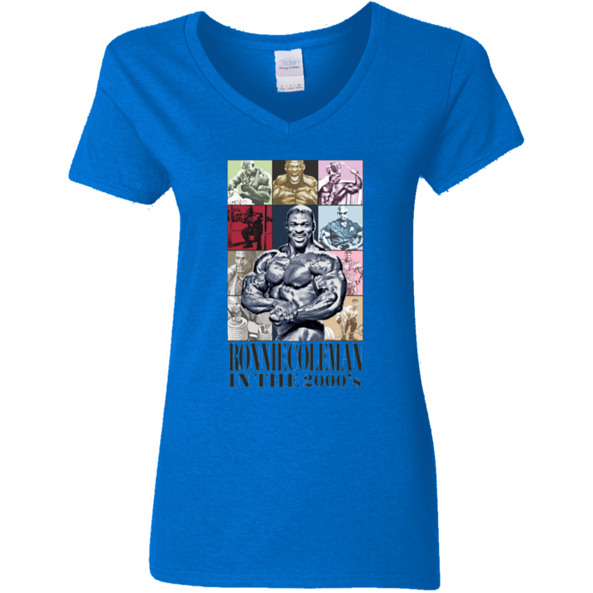 RONNIE COLEMAN'S ERAS Womens' Fitted T-Shirt