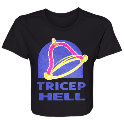 TRICEP HELL Womens' Crop Top