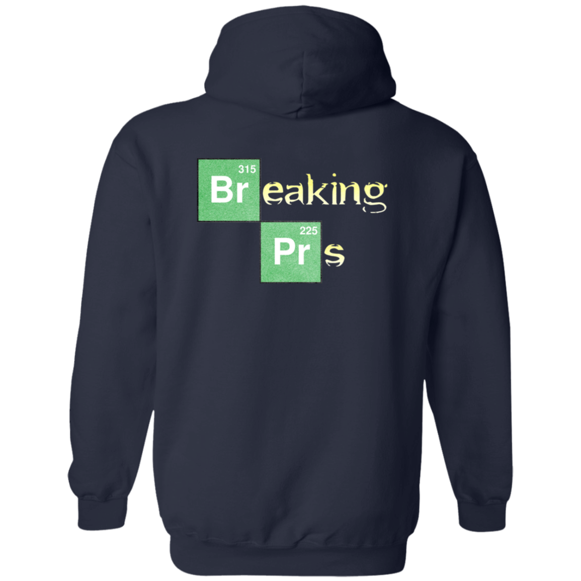 BREAKING PRs 2-Sided Zip-Up Hoodie