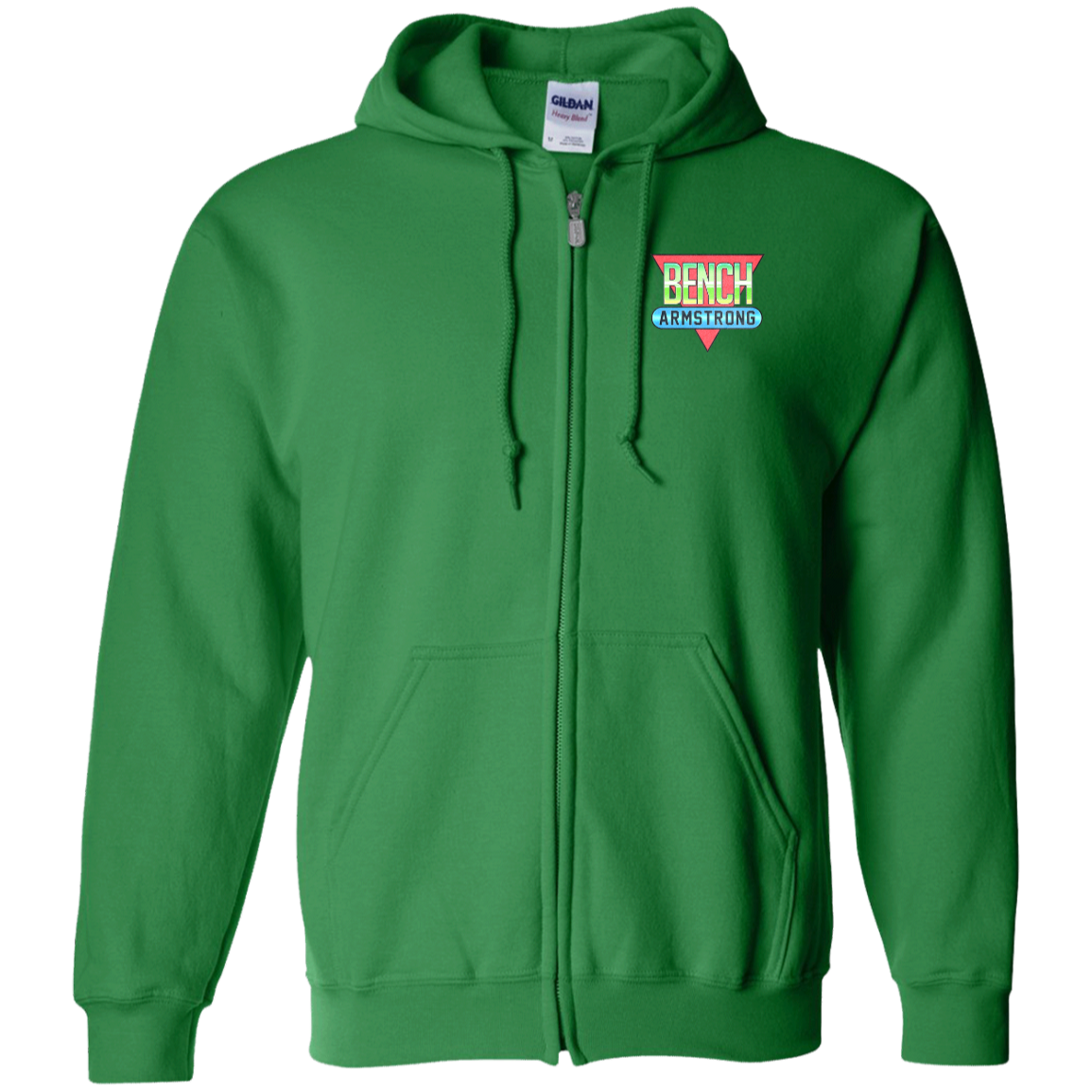 BENCH ARMSTRONG 2-Sided Zip-Up Hoodie