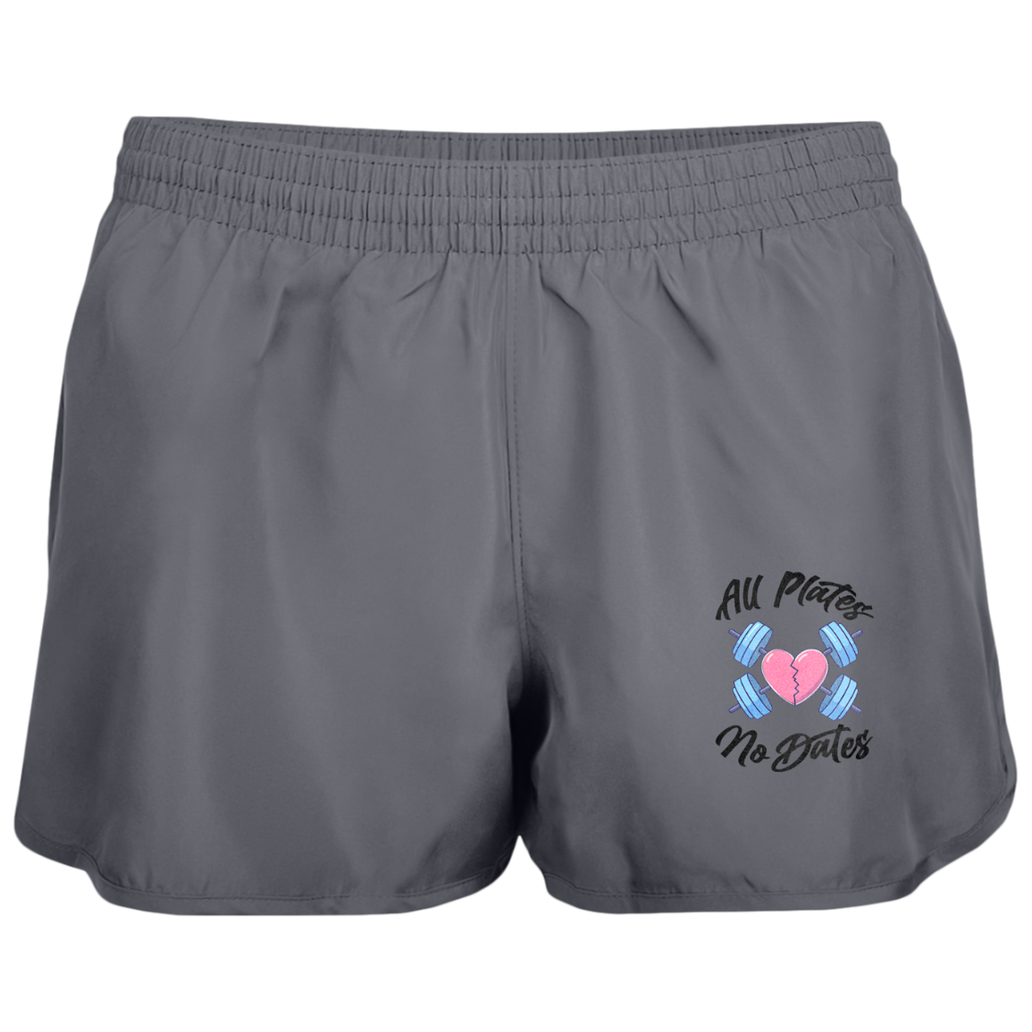 ALL PLATES NO DATES Womens' Running Shorts