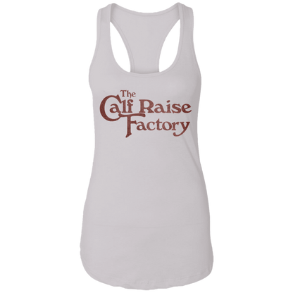 CALF RAISE FACTORY Womens' Racerback Tank