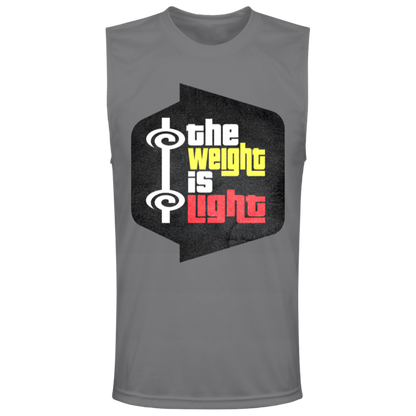 THE WEIGHT IS LIGHT Mens' Muscle Tee / Tank