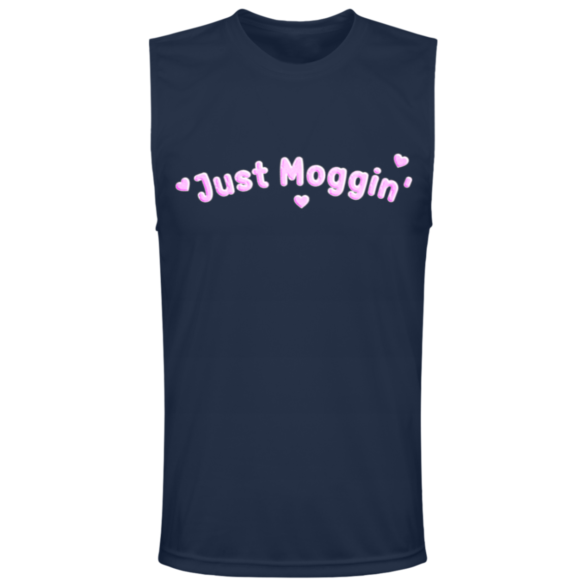 JUST MOGGIN' Mens' Muscle Tee / Tank