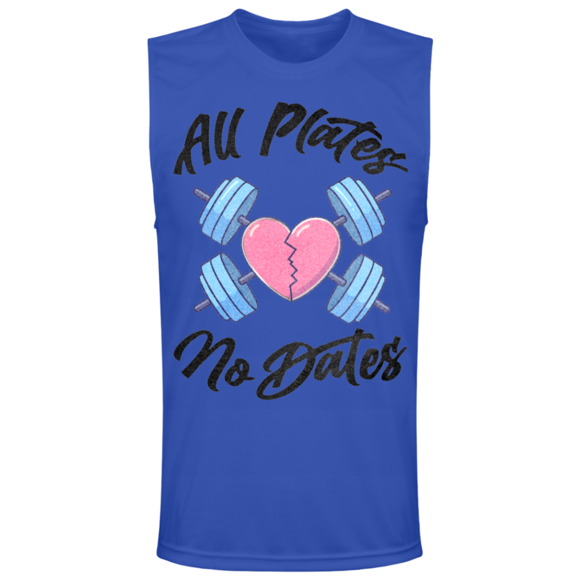 ALL PLATES NO DATES Mens' Muscle Tee / Tank