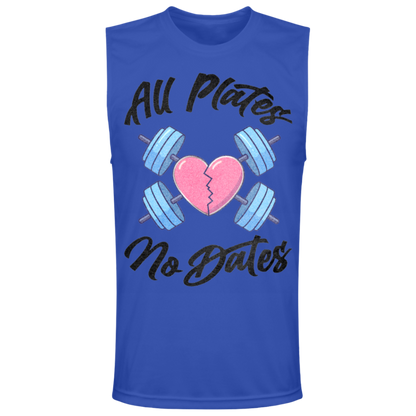 ALL PLATES NO DATES Mens' Muscle Tee / Tank