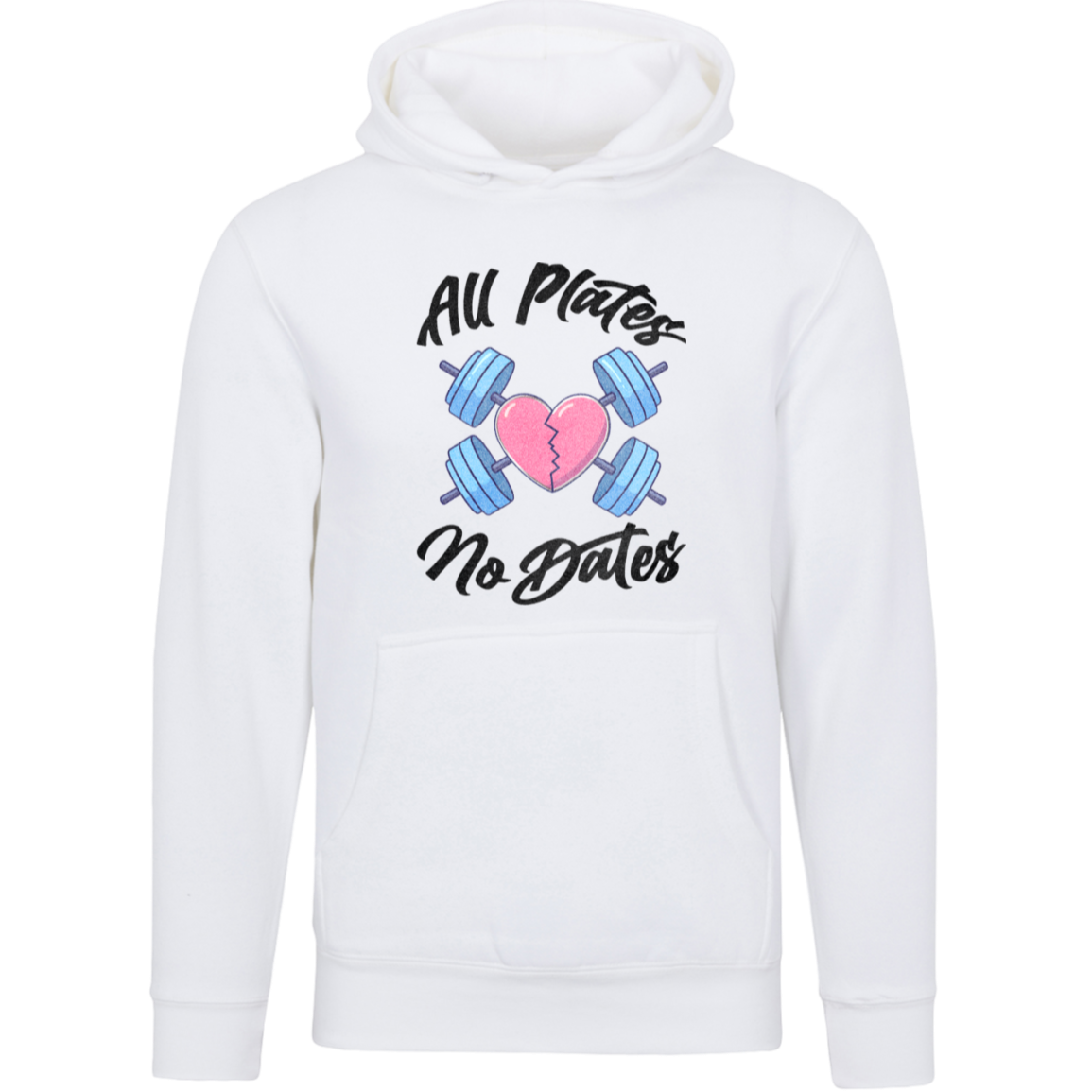 ALL PLATES NO DATES Pullover Hoodie