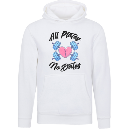 ALL PLATES NO DATES Pullover Hoodie