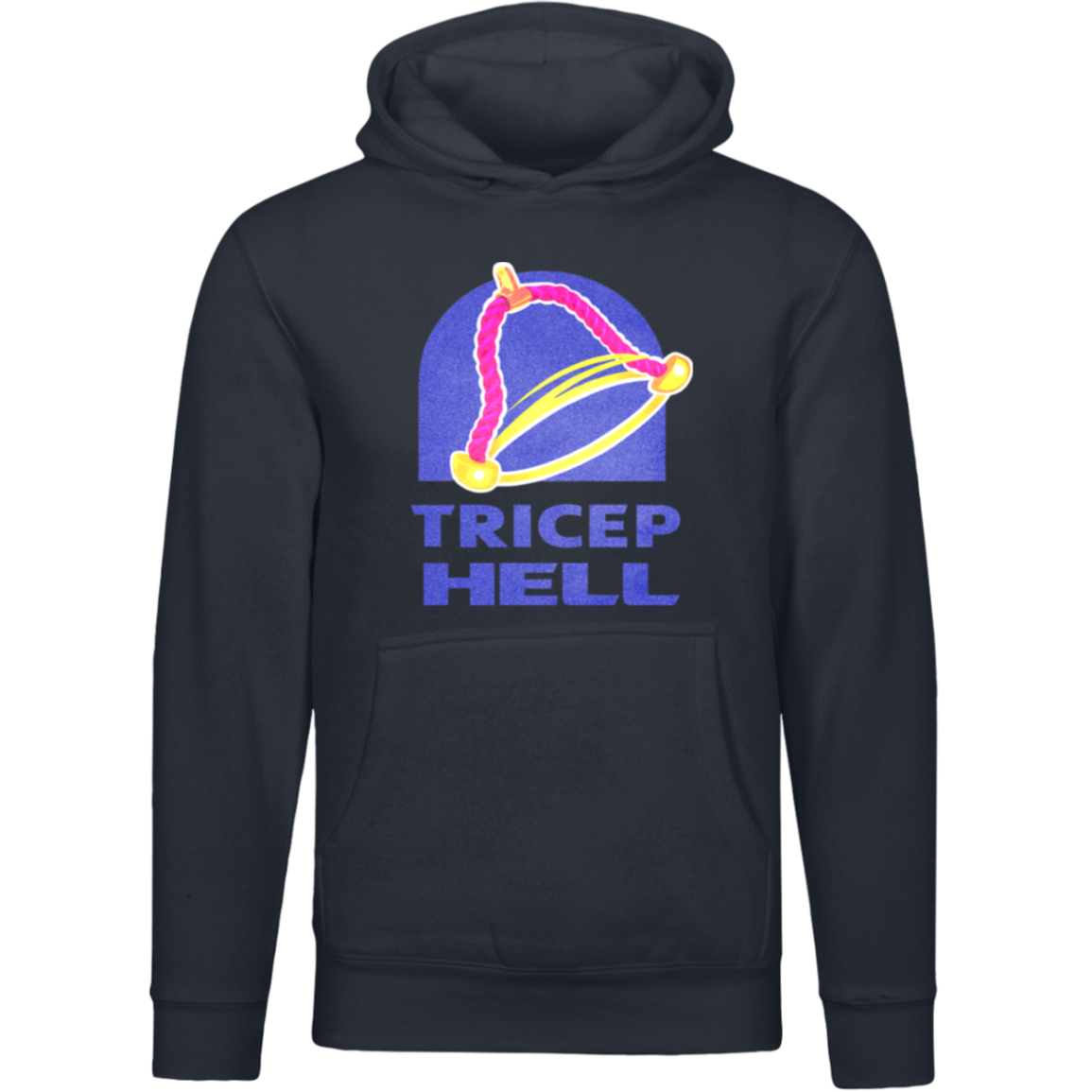 TRICEP HELL Pullover Hoodie