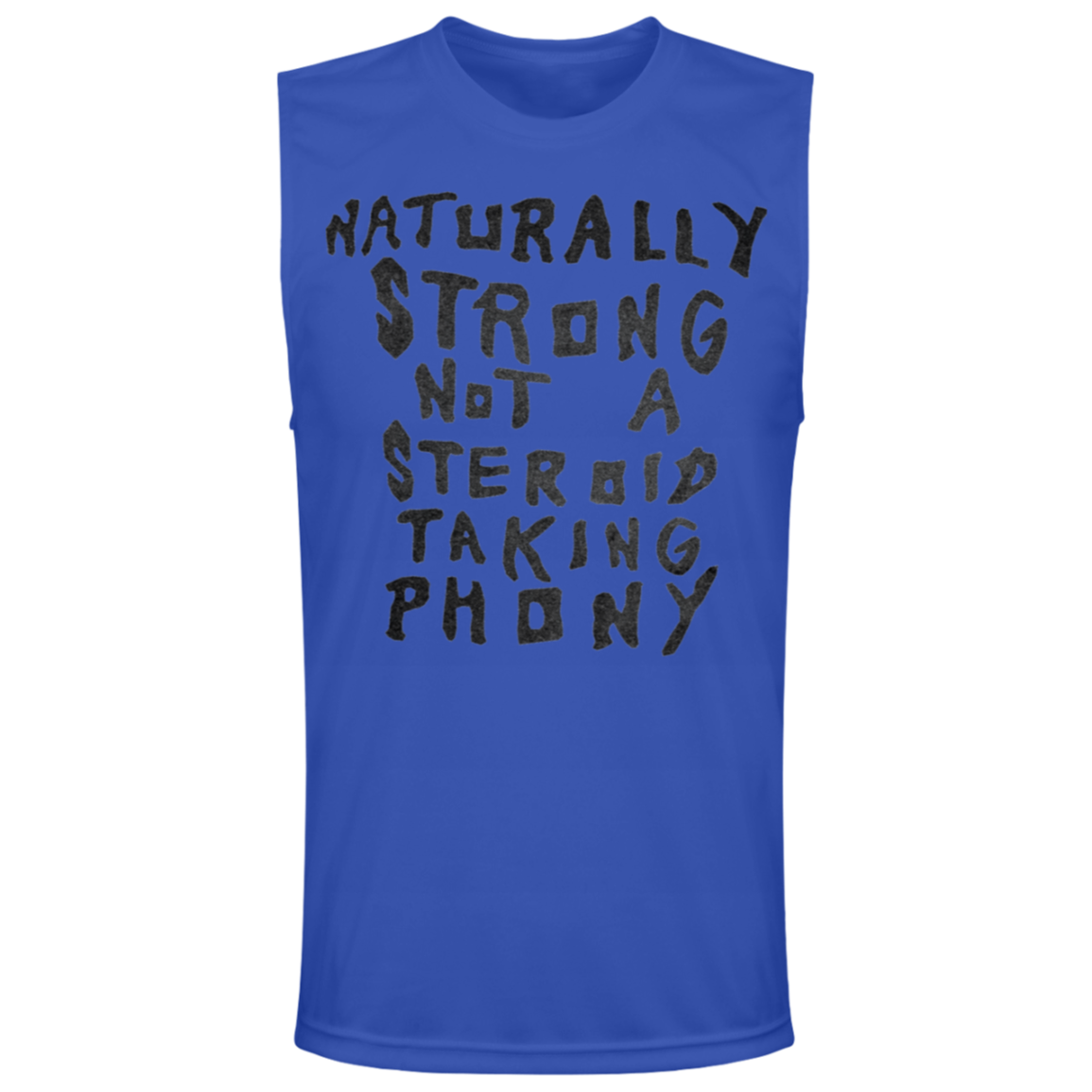 NATURALLY STRONG Mens' Muscle Tee / Tank