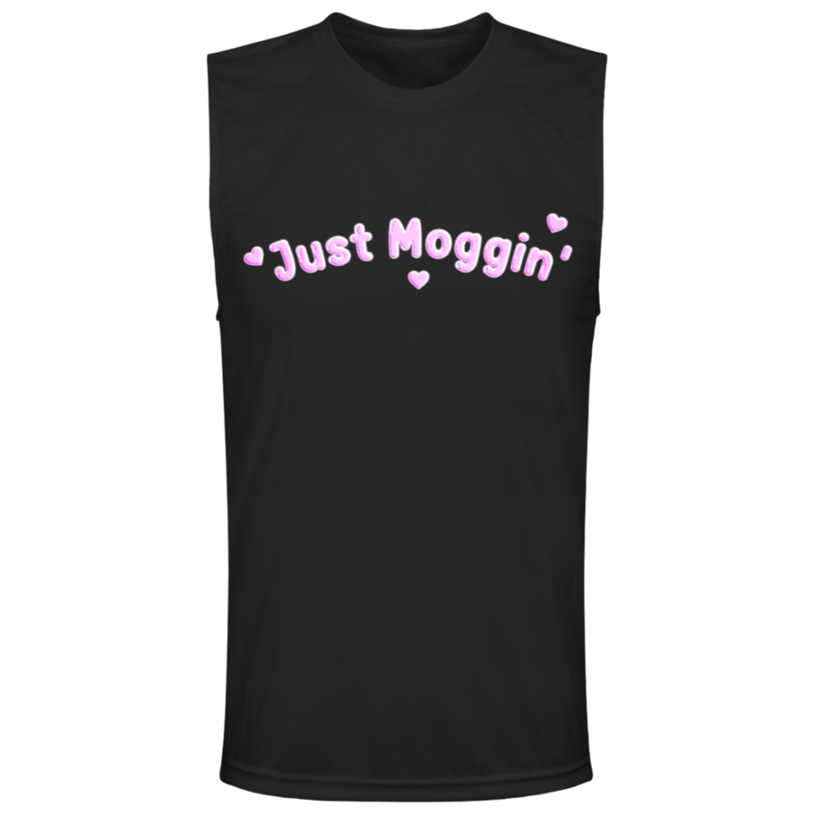 JUST MOGGIN' Mens' Muscle Tee / Tank