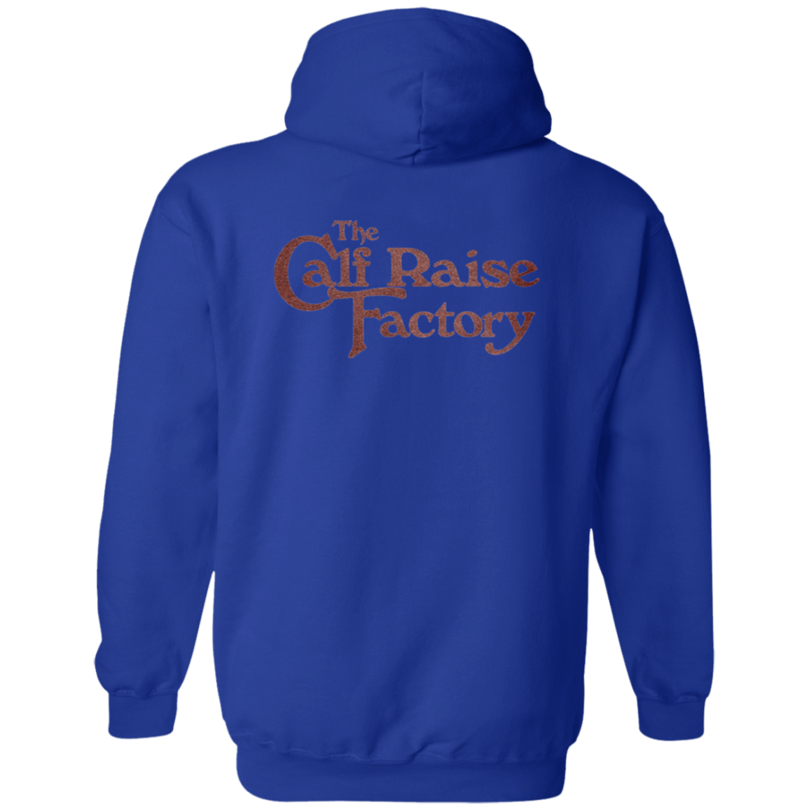 CALF RAISE FACTORY 2-Sided Zip-Up Hoodie