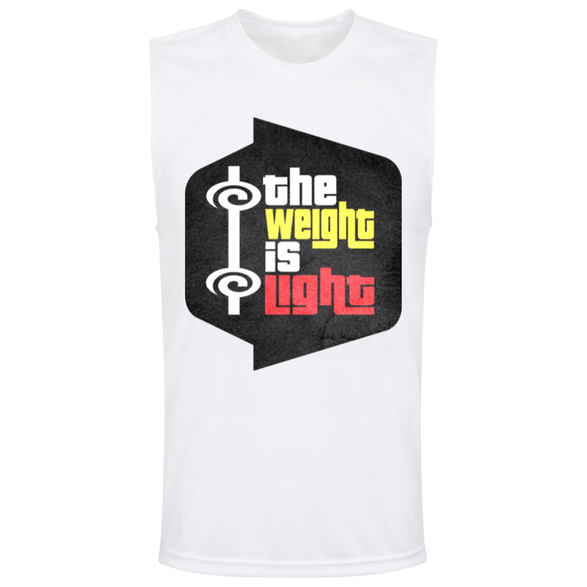 THE WEIGHT IS LIGHT Mens' Muscle Tee / Tank