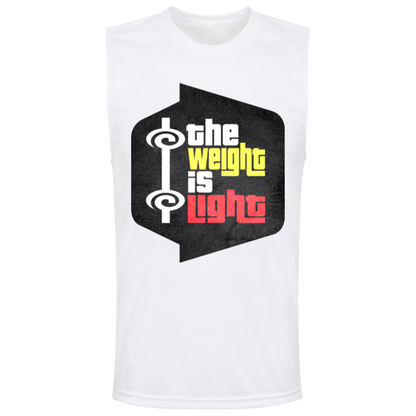 THE WEIGHT IS LIGHT Mens' Muscle Tee / Tank