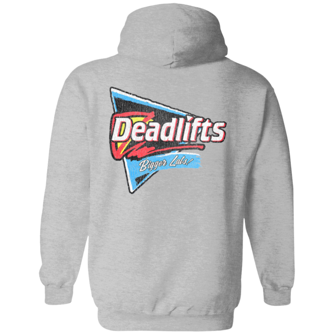 DEADLIFTS: BIGGER LATS! 2-Sided Zip-Up Hoodie