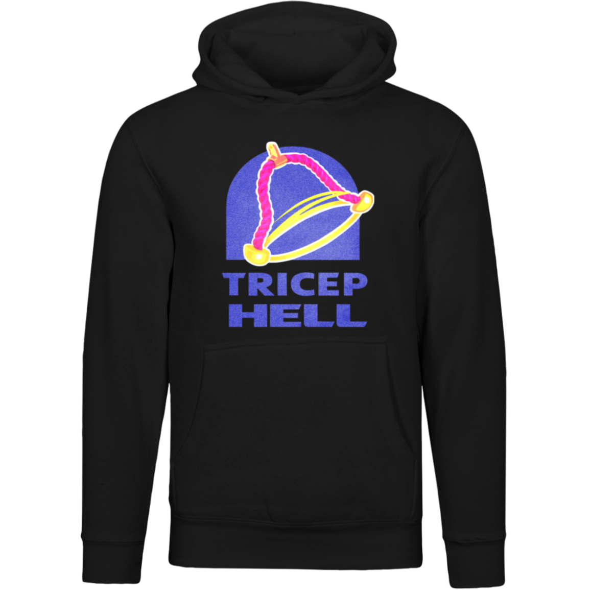 TRICEP HELL Pullover Hoodie