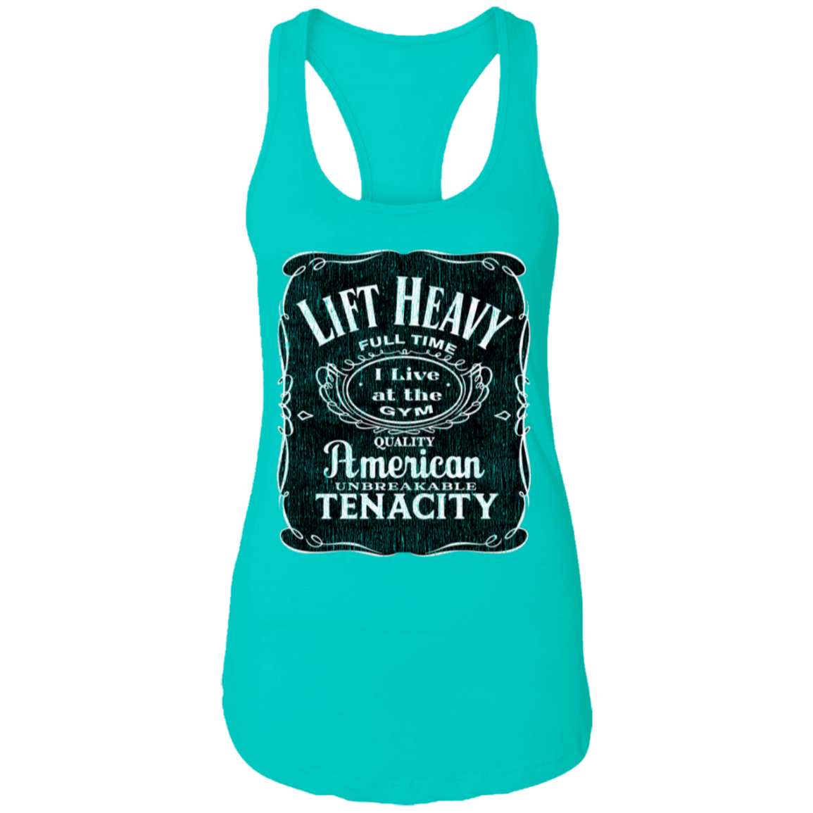 LIFT HEAVY Womens' Racerback Tank