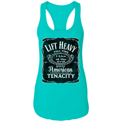 LIFT HEAVY Womens' Racerback Tank