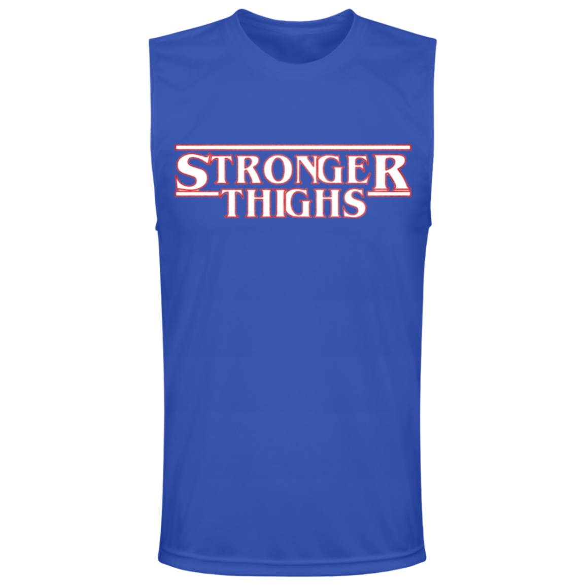 STRONGER THIGHS Mens' Muscle Tee / Tank