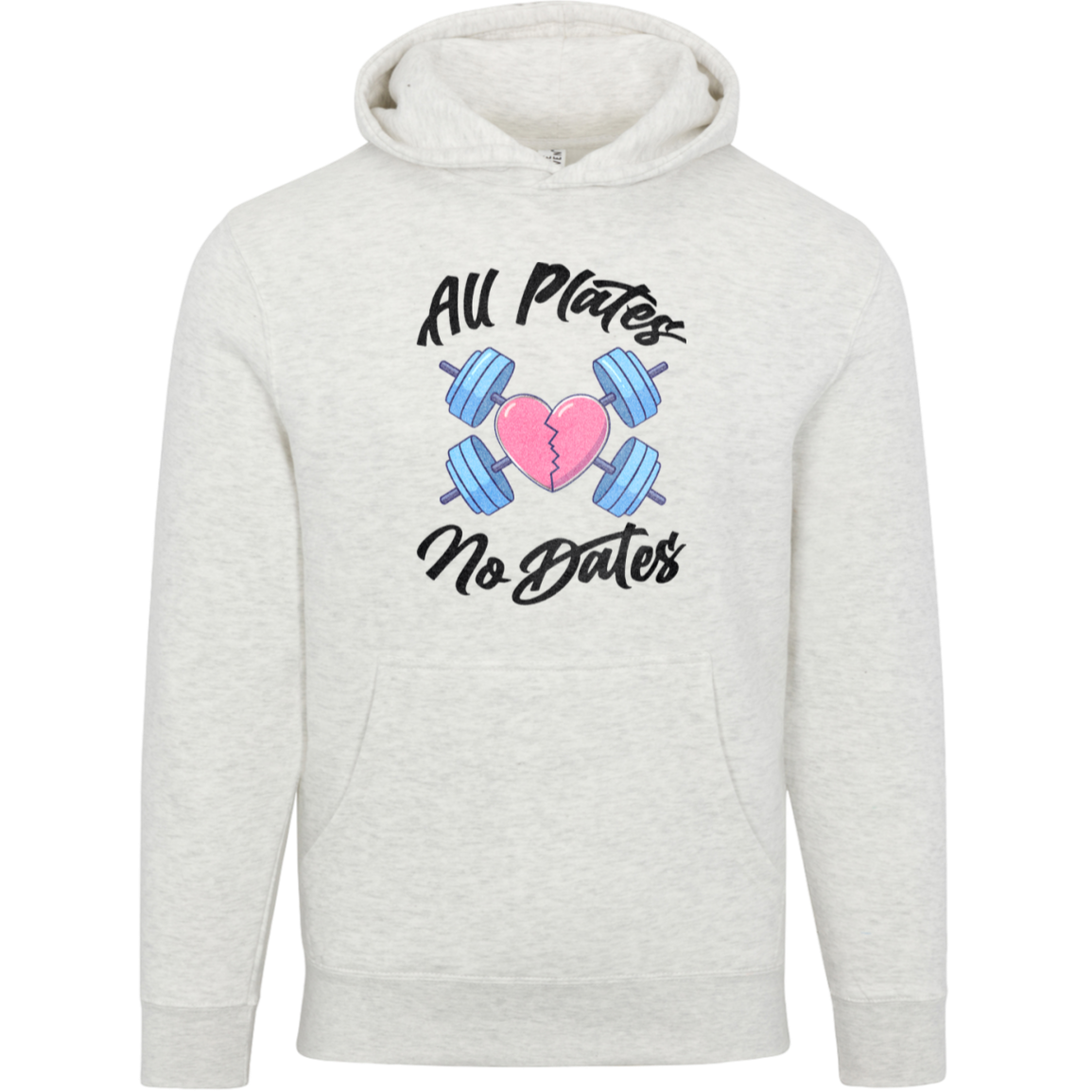 ALL PLATES NO DATES Pullover Hoodie