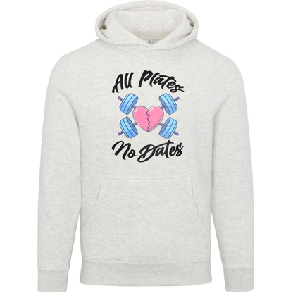 ALL PLATES NO DATES Pullover Hoodie