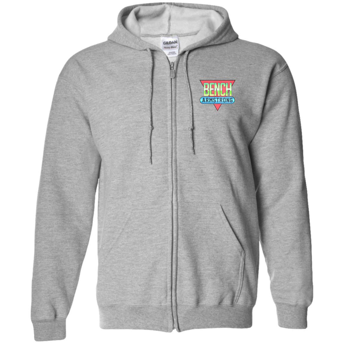 BENCH ARMSTRONG 2-Sided Zip-Up Hoodie