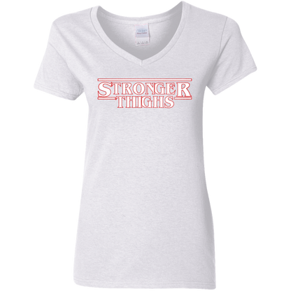 STRONGER THIGHS Womens' Fitted T-Shirt