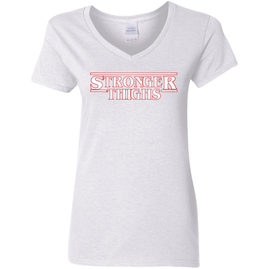 STRONGER THIGHS Womens' Fitted T-Shirt