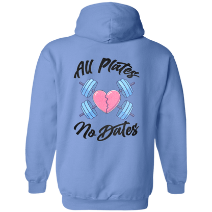 ALL PLATES NO DATES 2-Sided Zip-Up Hoodie