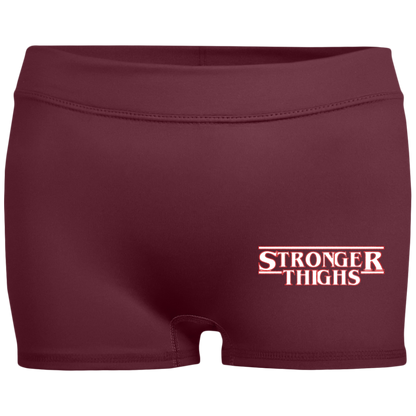 STRONGER THIGHS Womens' Fitted 2.5" Inseam Shorts