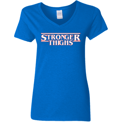 STRONGER THIGHS Womens' Fitted T-Shirt