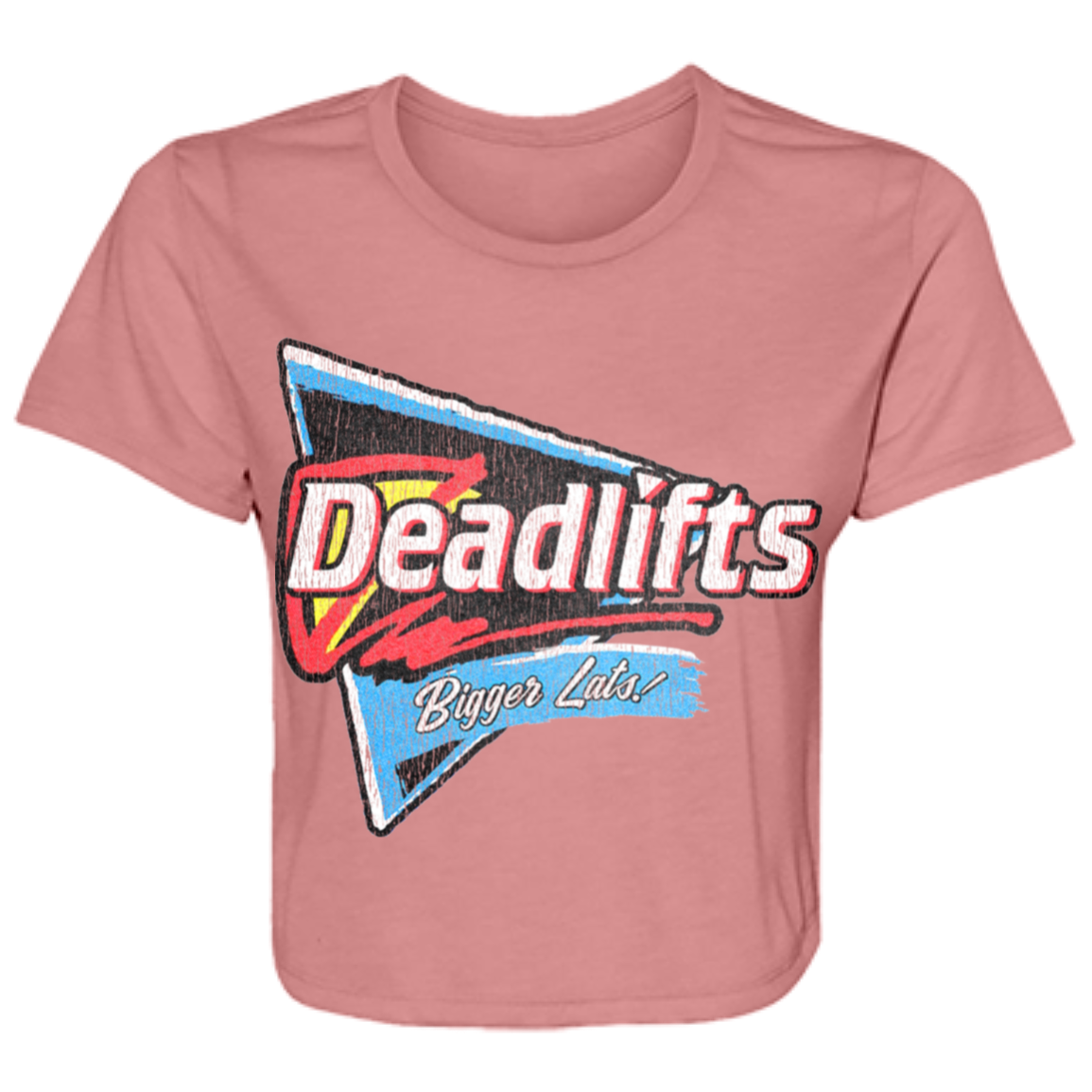 DEADLIFTS: BIGGER LATS! Womens' Crop Top