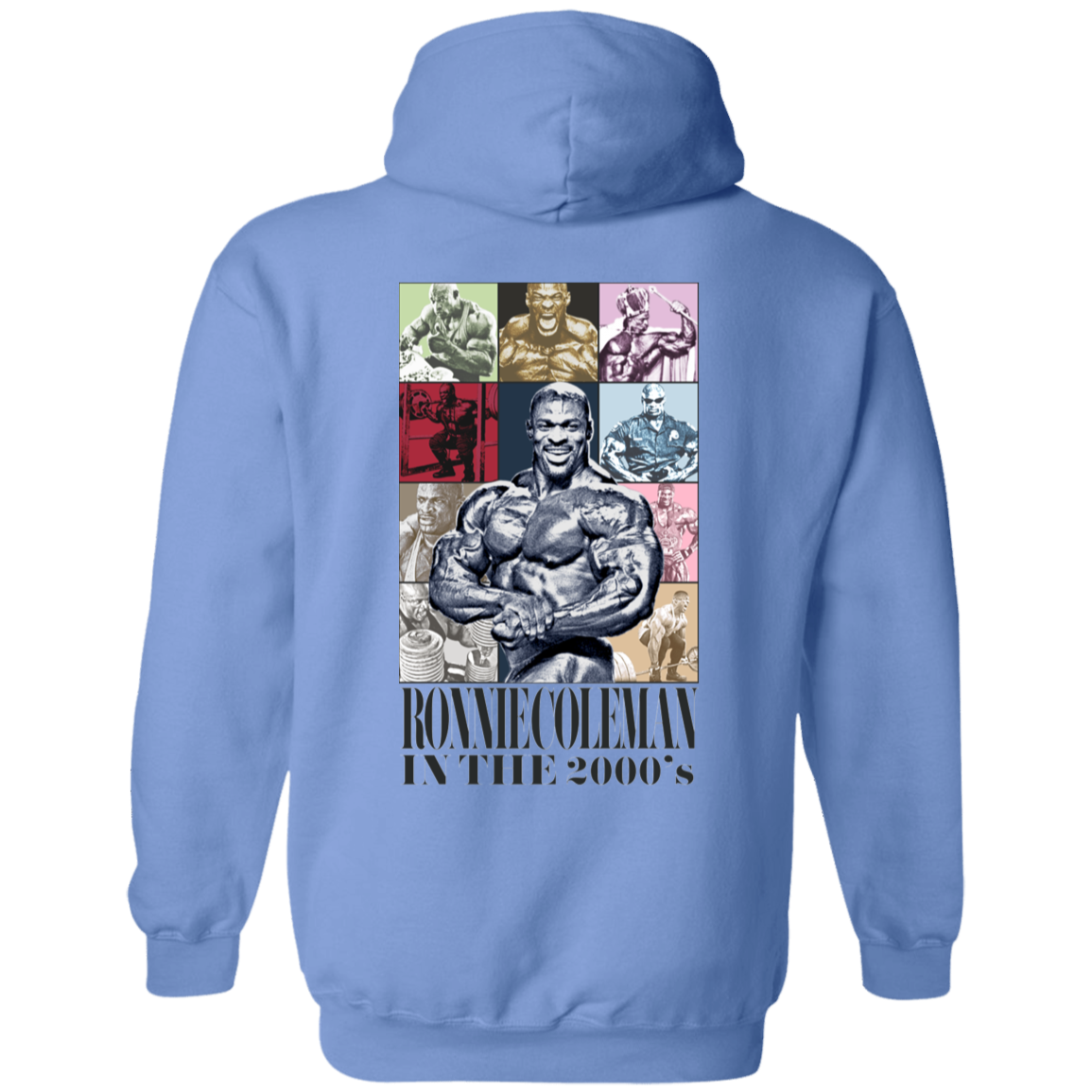 RONNIE COLEMAN'S ERAS Single-Sided Zip-Up Hoodie