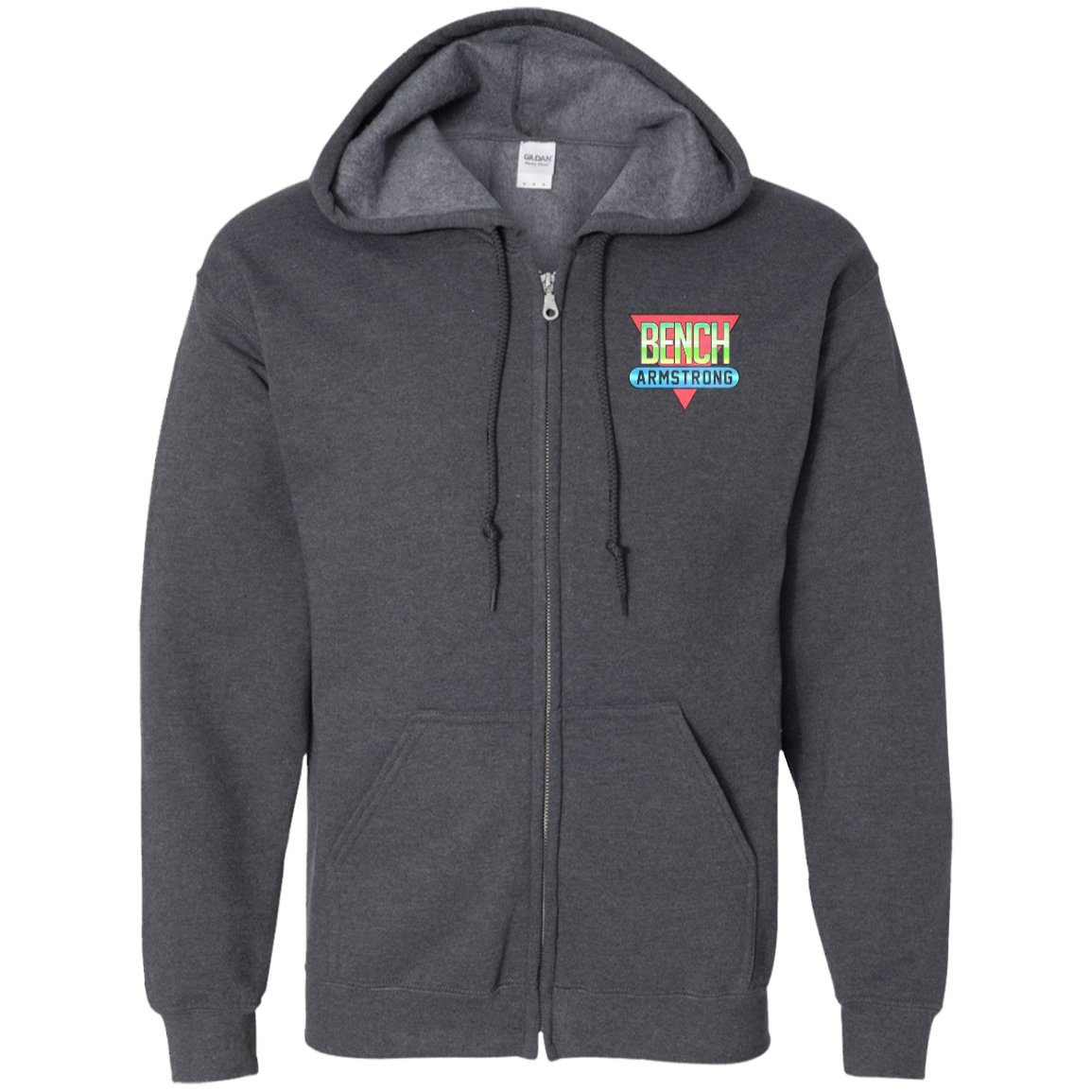 BENCH ARMSTRONG 2-Sided Zip-Up Hoodie