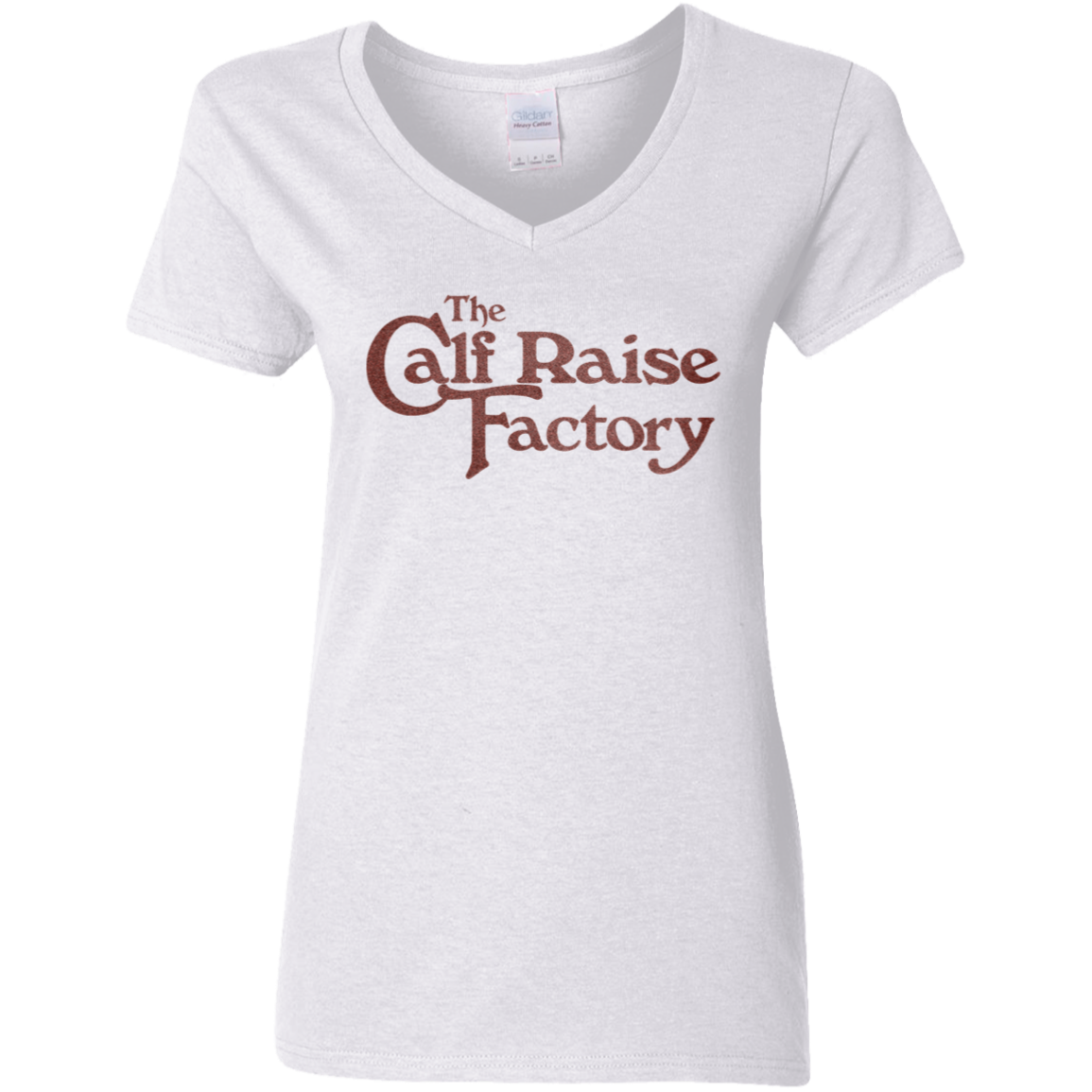 CALF RAISE FACTORY Womens' Fitted T-Shirt