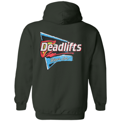 DEADLIFTS: BIGGER LATS! 2-Sided Zip-Up Hoodie