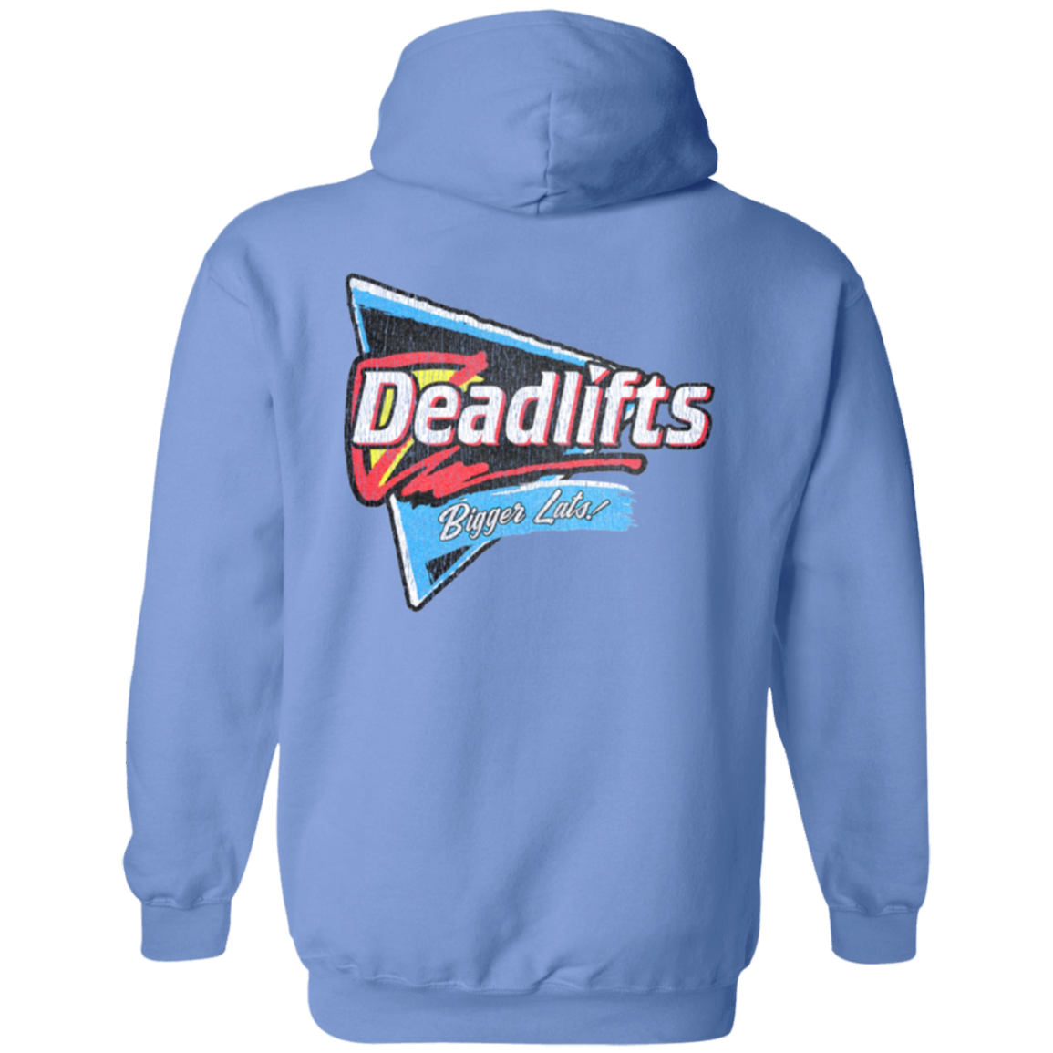 DEADLIFTS: BIGGER LATS! 2-Sided Zip-Up Hoodie