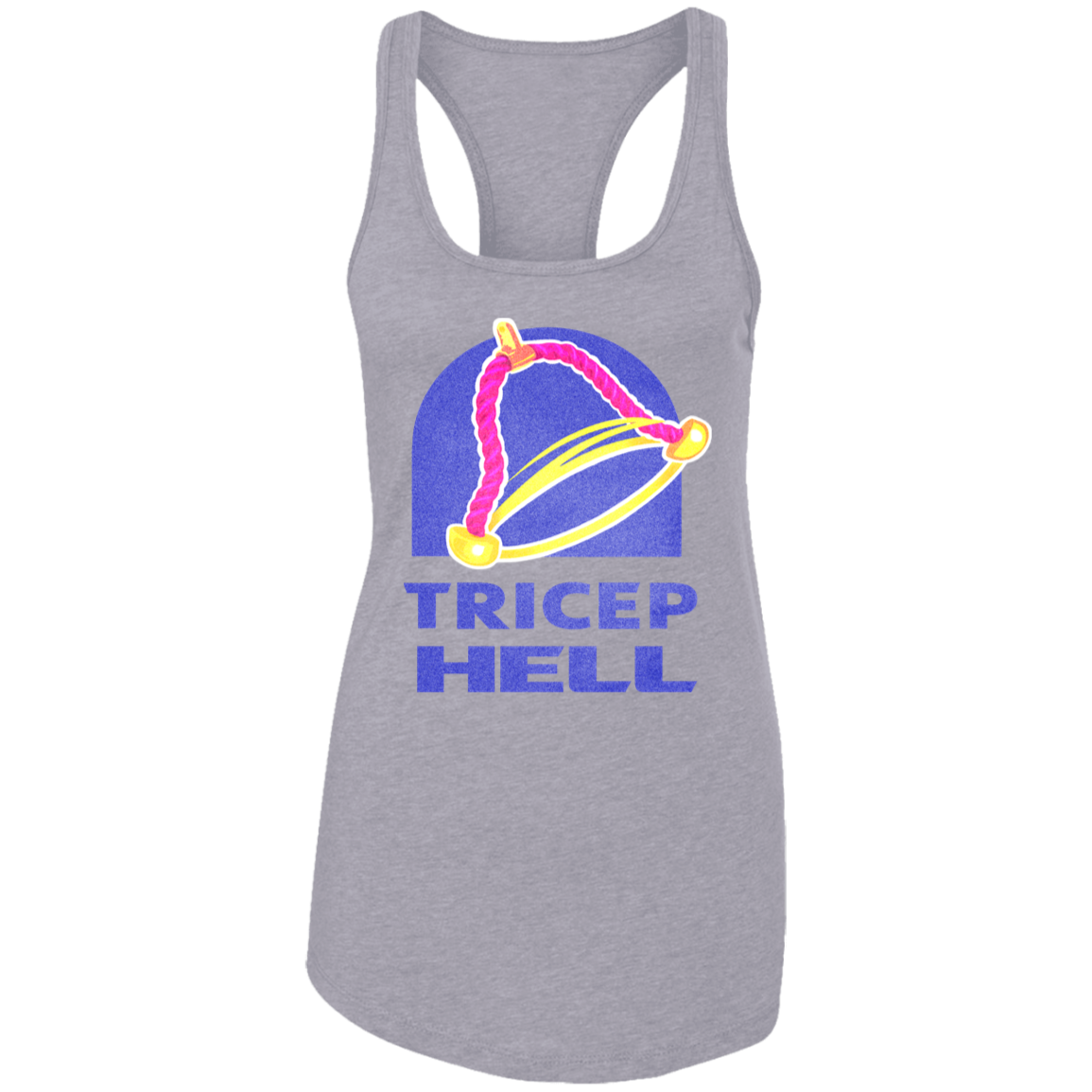 TRICEP HELL Womens' Racerback Tank