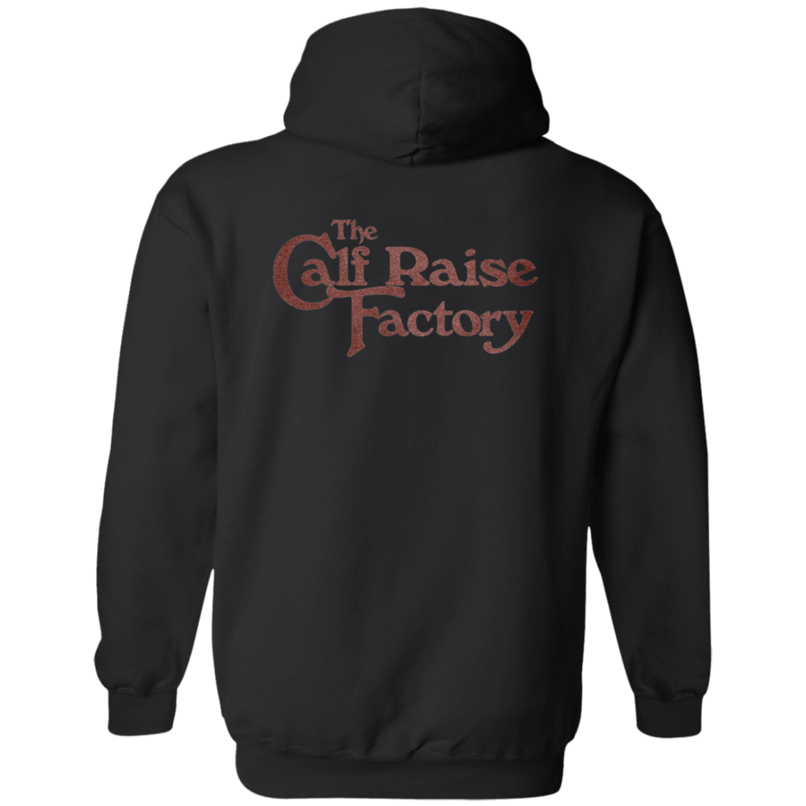 CALF RAISE FACTORY 2-Sided Zip-Up Hoodie