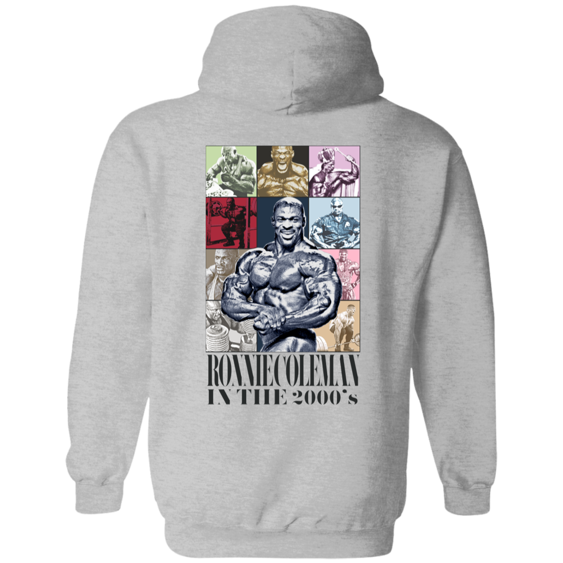 RONNIE COLEMAN'S ERAS Single-Sided Zip-Up Hoodie