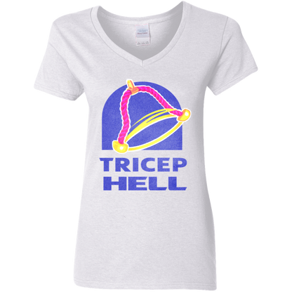 TRICEP HELL Womens' Fitted T-Shirt