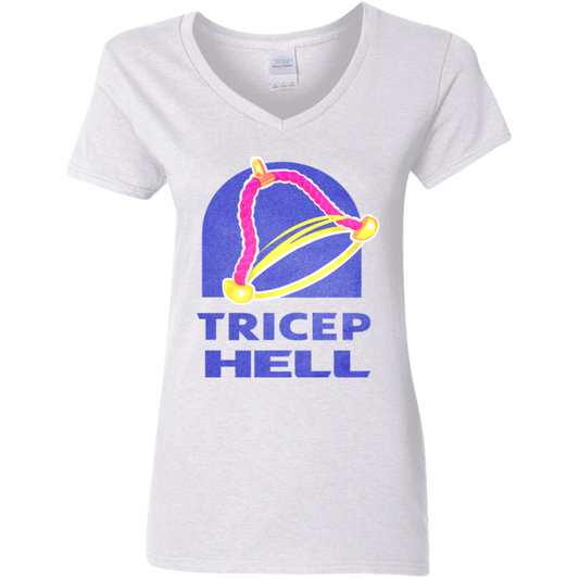 TRICEP HELL Womens' Fitted T-Shirt