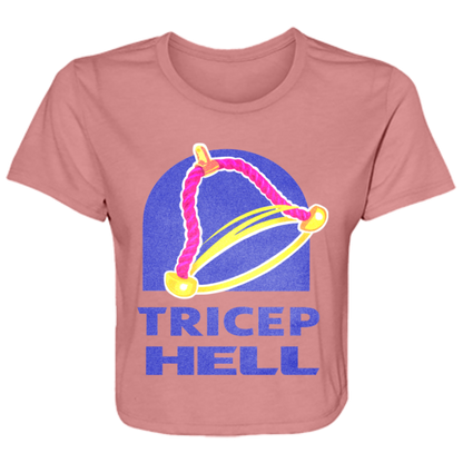 TRICEP HELL Womens' Crop Top