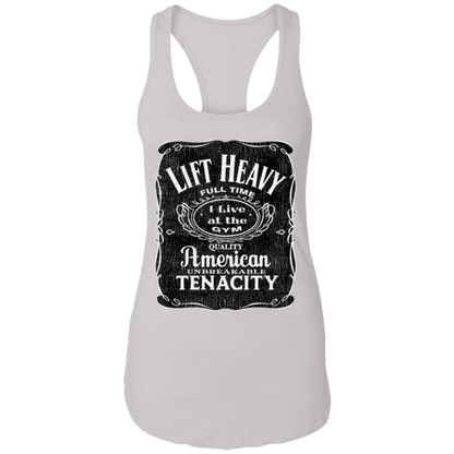 LIFT HEAVY Womens' Racerback Tank